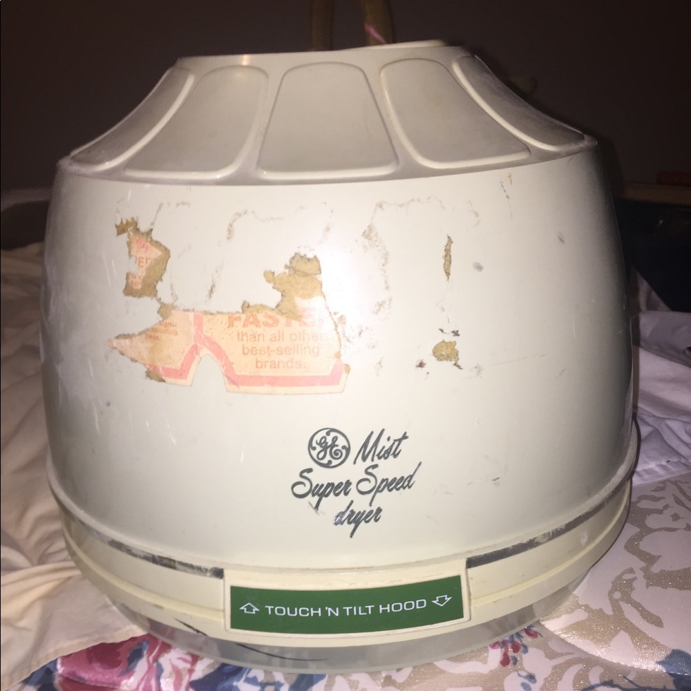GE MIST SUPERSPEED VINTAGE HAIR DRYER